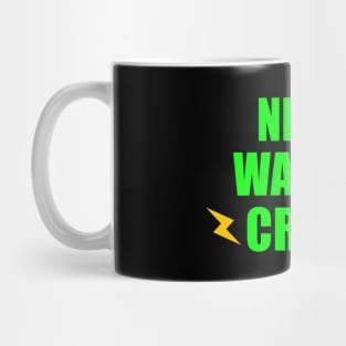 NEVER WASTE A CRISIS SPRUCH CORONA KRISE 2020 VIRUS PANDEMIE Mug